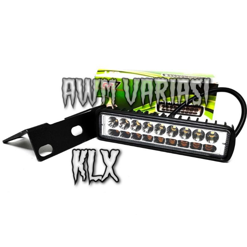 LAMPU TEMBAK LIGHTBAR 2TONE - LAMPU TEMBAK TRAIL- LAMPU TEMBAK PANJANG - LAMPU TRMBAK CRF / KLX