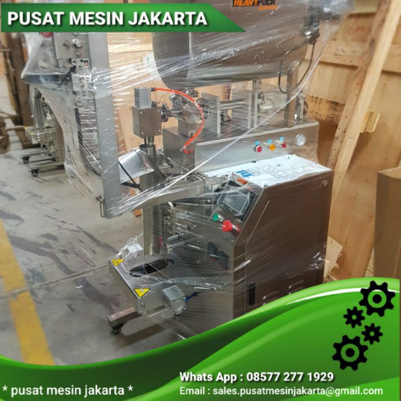LJ-125 MESIN PACKING/KEMASAN SACHET OTOMATIS SAOS SAMBEL PASTA
