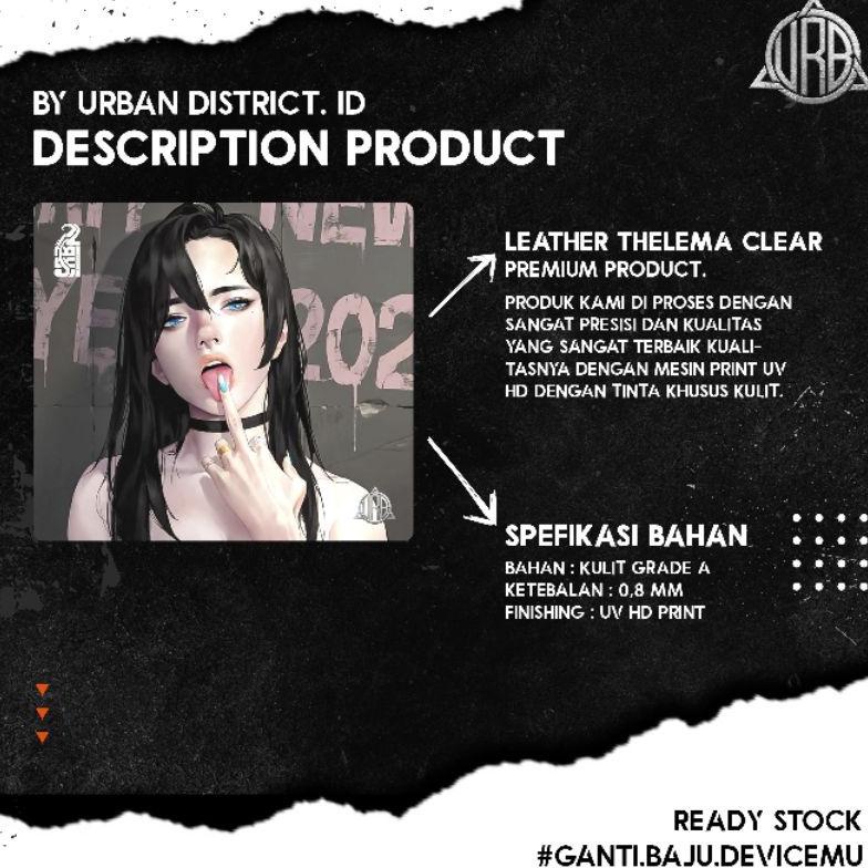 Urb Leather Thelema Clear Character Series Collection