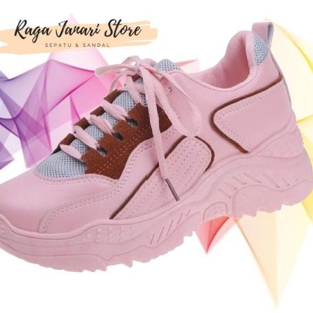 Top Produk.. RJS - Sepatu Wanita Sneakers Korea Import Casual Shoes Korean Style K09 | Sepatu Wanita