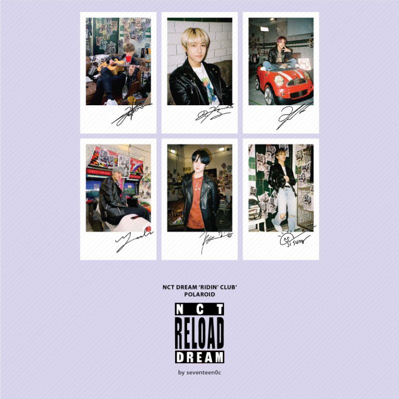 [READY STOCK] KPop NCT DREAM 'RELOAD' Polaroid SET
