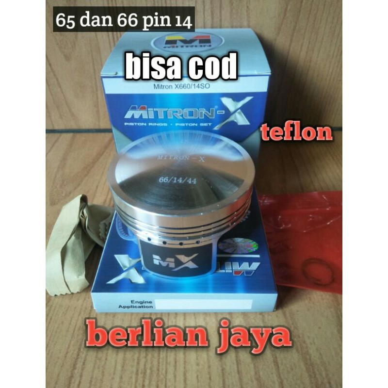 Jual Seher Piston Kit Mitron Uk Pin Teflon Buat Motor Klx