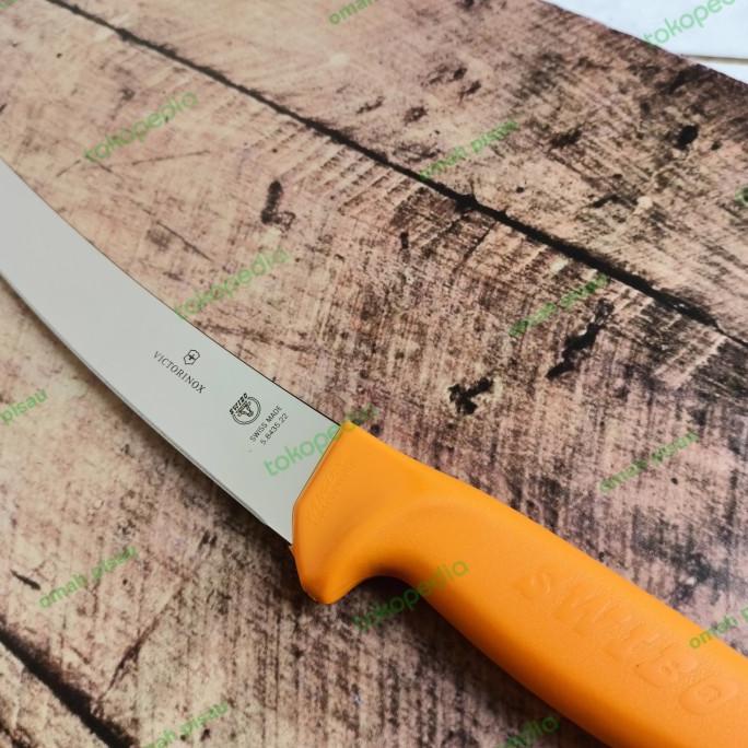 butcher pisau sembelih victorinox swibo cimeter 22 cm original Swiss