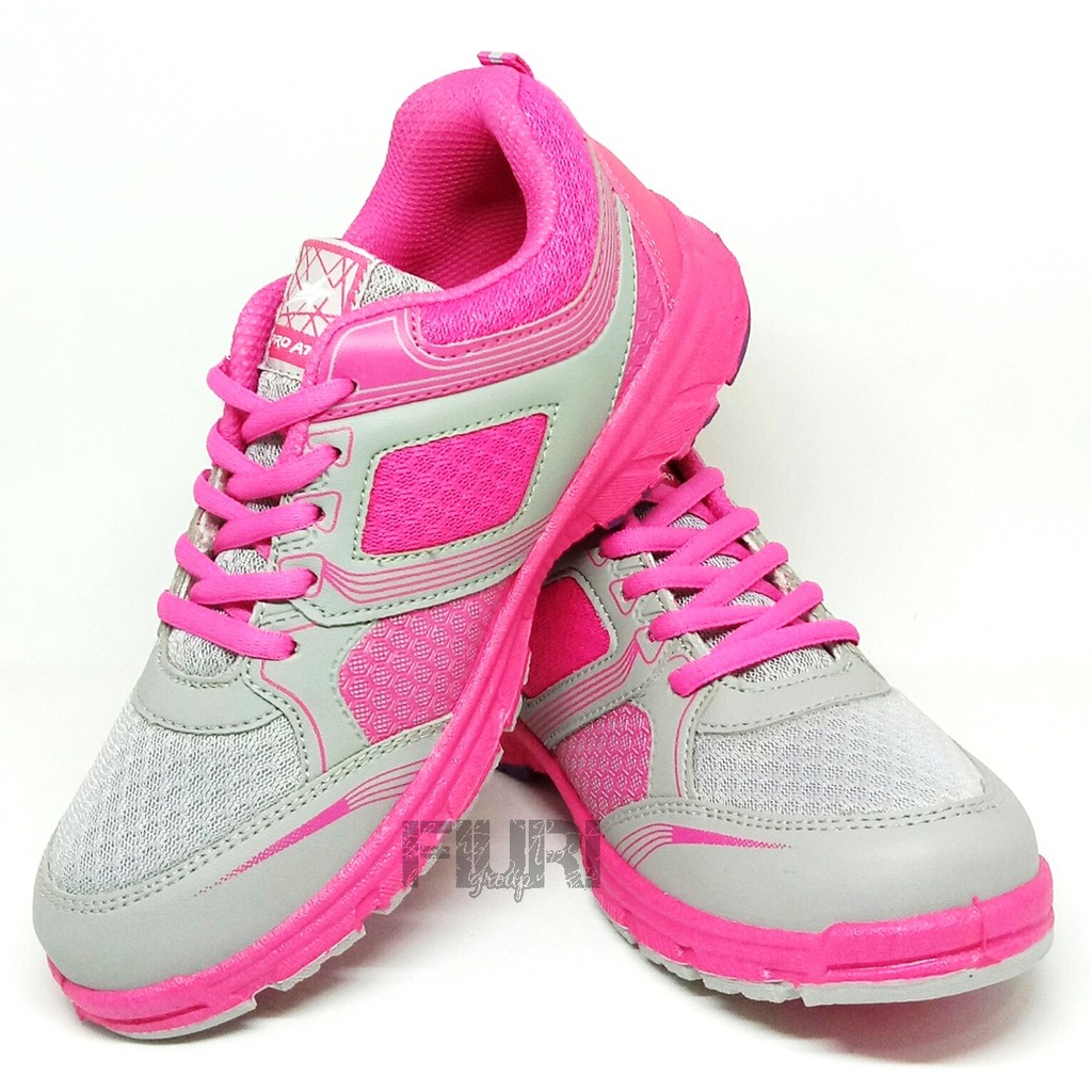 FIURI - Pro ATT Original - LG 458 Pink 37-40 - Sepatu Sneakers Olahraga Wanita