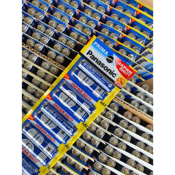 BATTERY AAA BATERAI A3 PANASONIC BIRU HARGA PER PASANG.