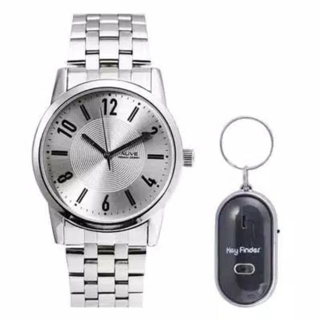 Jam tangan promo alive alfredo silver