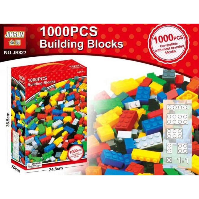 Unik 827 Lego Blocks / Balok / Bricks Classic 1000 Pcs Terlaris