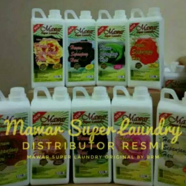 [FREE ONGKIR ~COD] MAWAR SUPER LAUNDRY ori BRM