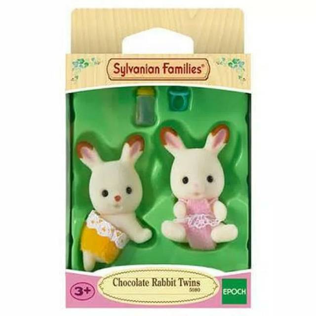 Sylvanian Families - Chocolate Rabbit Twins