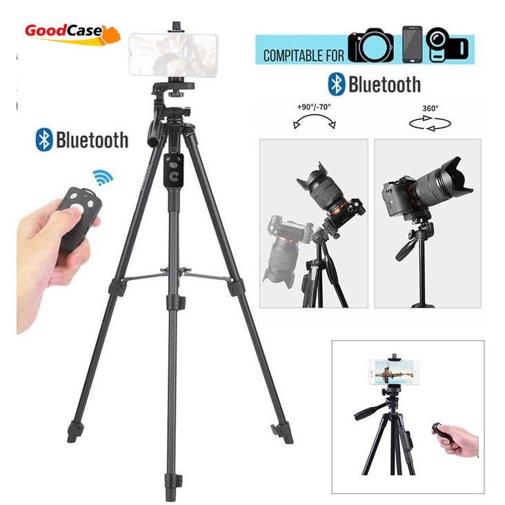 GoodCase - Tripod TTX-6218 Tripod Kamera Remote Bluetooth Wireless + Holder HP