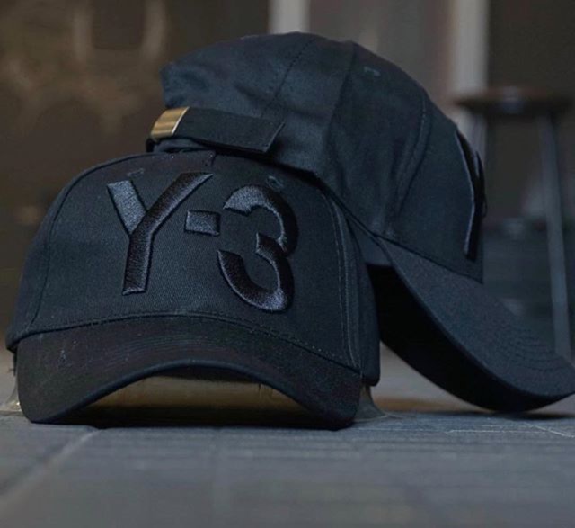 Snapback import y-3 yohji yamamoto - adidas topi cap snap back y3 import