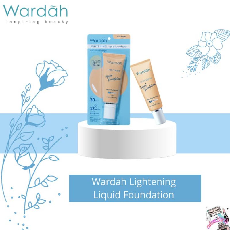 ☃Cutezz_Ching1☃Wardah Lightening Liquid Foundation