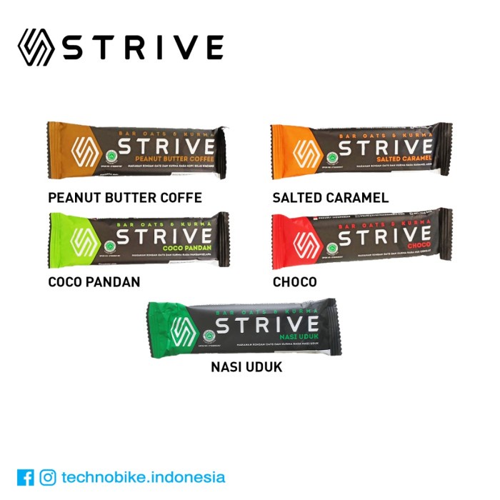 

ENERGY BAR STRIVE 40gr HALAL BPOM