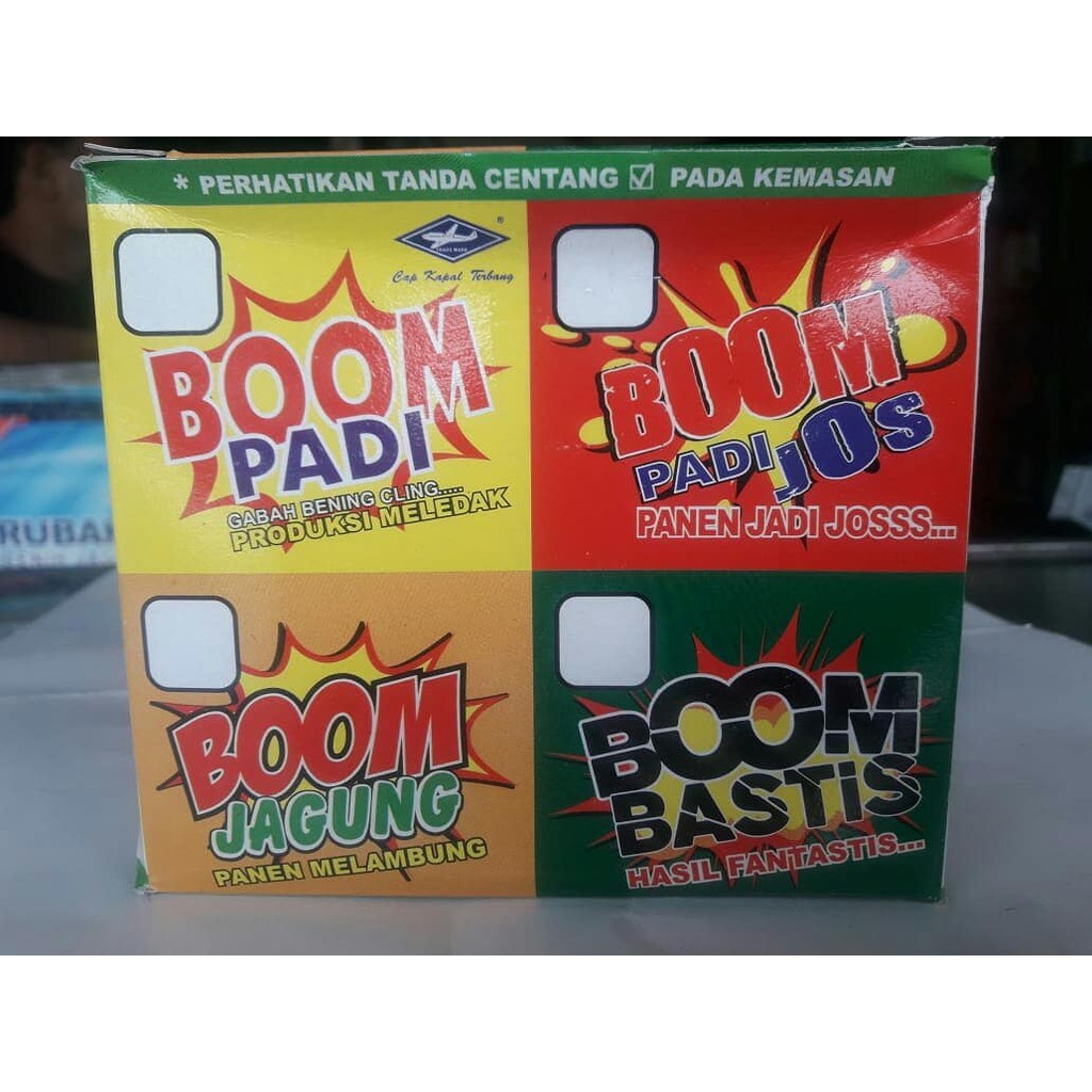 PAKET BOOM PADI JOSS