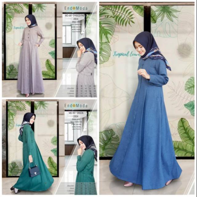 Gamis endomoda MD 60/endomoda MD 60 navy/endomoda