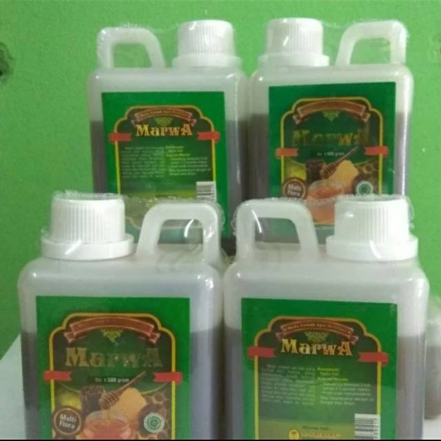 

Madu Marwa Multifora Al Ghuroba 500 ml-MADU TERNAK MURNI ASLI