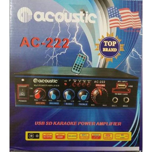 Amplifier Acoustic AC 222