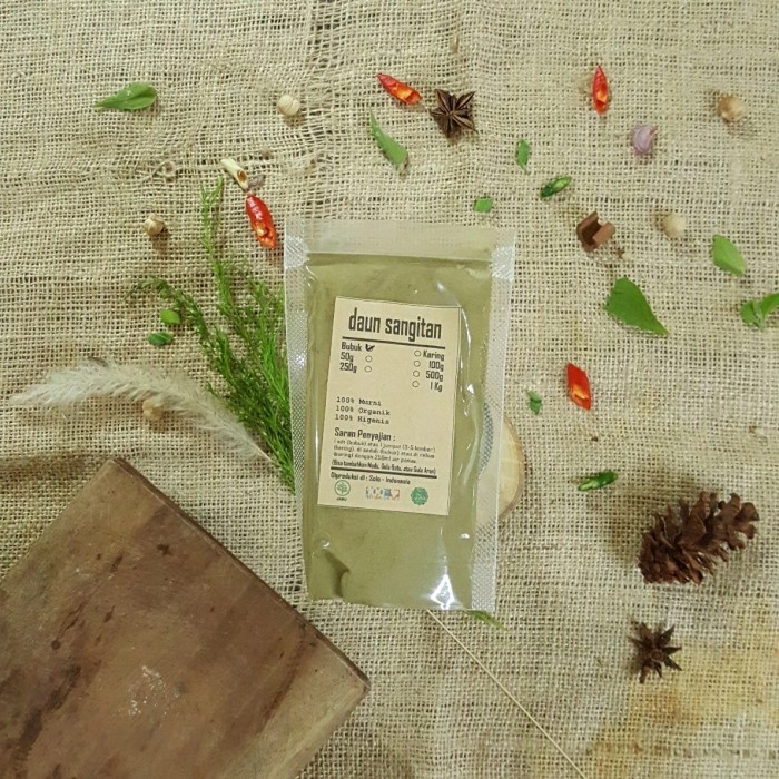 

DAUN SANGITAN BUBUK 1000 GRAM - 1 KG - Sambucus Javanica - MURNI
