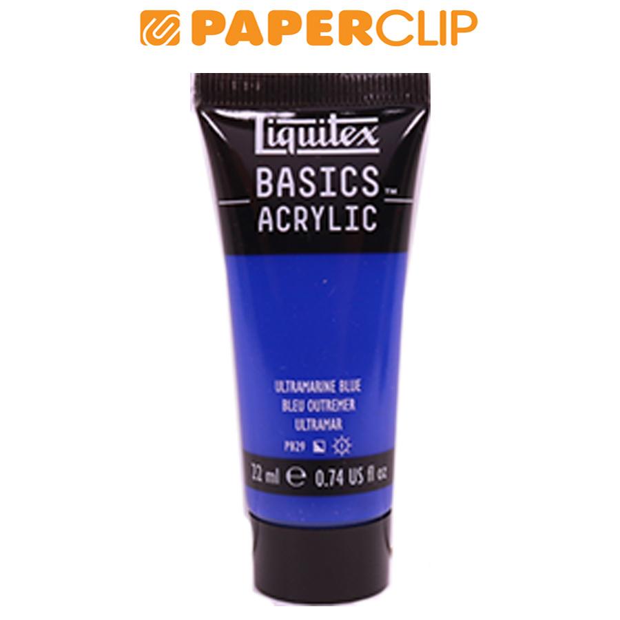 

1058288 LIQUITEX ACRYLIC BASIC 22ML ULTRAMARINE BLUE
