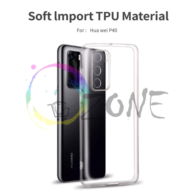 SOFTCASE TRANSPARAN HUAWEI P40 PREMIUM CLEAR SOFT CASE