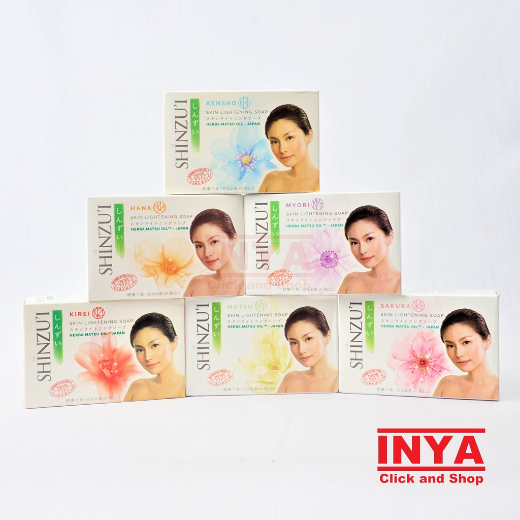 SHINZUI SKIN LIGHTENING SOAP BAR 85gr - Sabun Batang