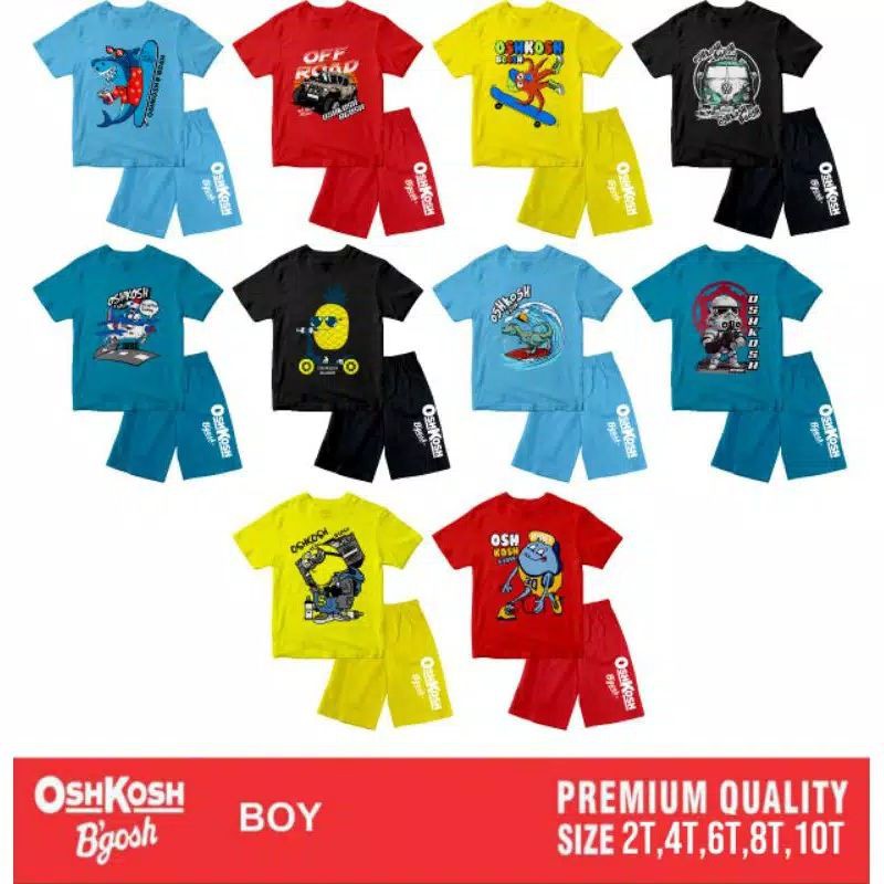 COD SETELAN KAOS ANAK LAKI LAKI// USIA 1 - 8 tahun.