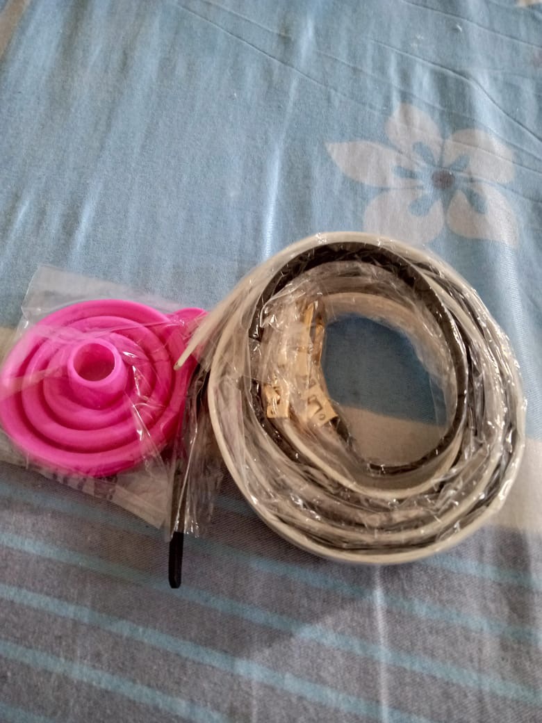 Corong Air Minyak Silicone Silikon / Corong Lipat Ukuran Flexible Corong Mini Corong Parfum Mini