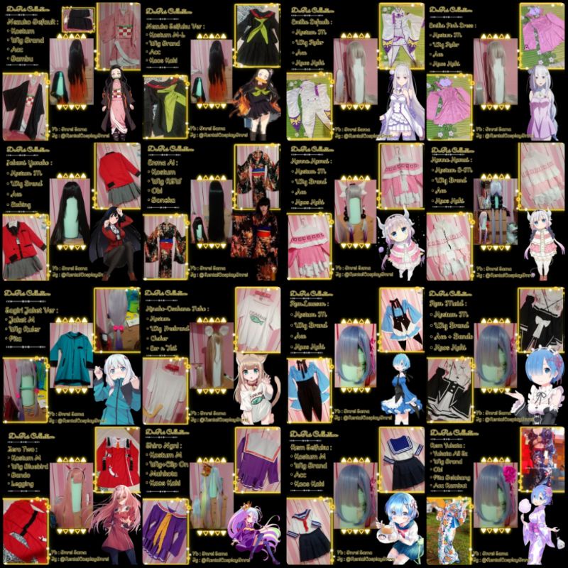 Rental Cosplay Dnrei