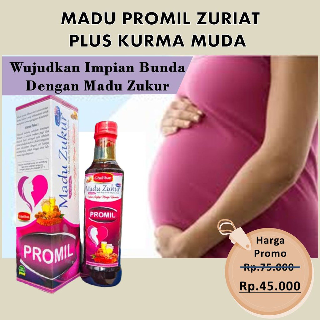Madu Promil Zuriat Suami Istri - Madu Zukur Madu Promil plus Gamat -Madu Zuriat Promil