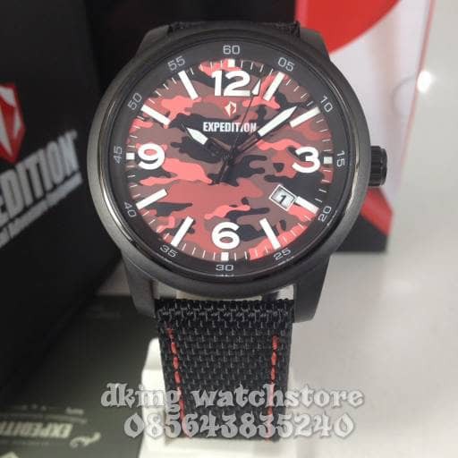 jam tangan pria expedition 6671 original (ready alexandre christie)