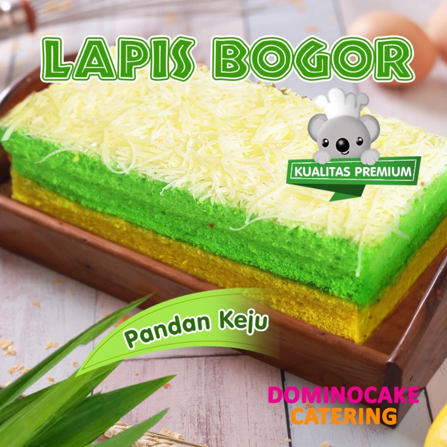 

Lapis Bogor - Bolu pandan - Lapis Bogor premium - Dominocake
