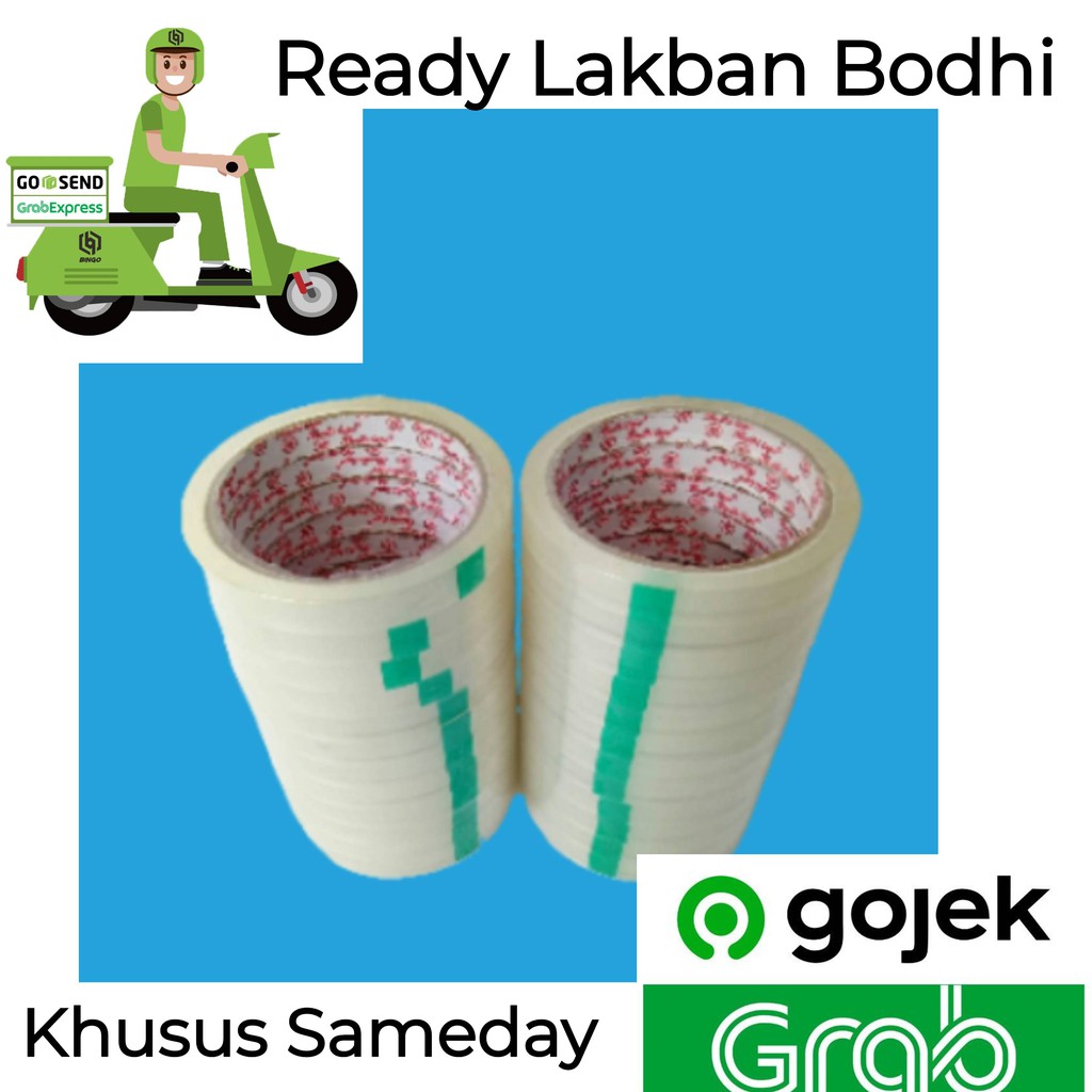 

GRAB/GOJEK ISOLASI BODHI 12MM / 24MM X 55YARD