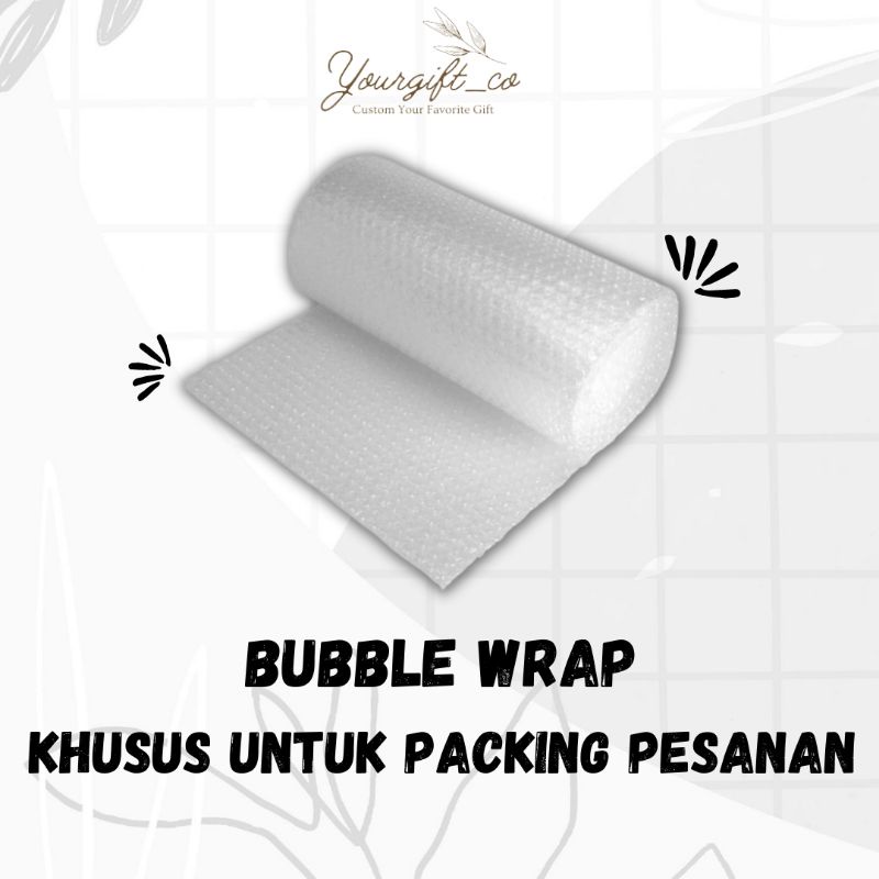 

BUBBLE WRAP KHUSUS UNTUK PACKING DI TOKO KAMI (BUKAN UNTUK DIJUAL)