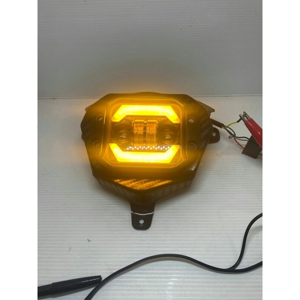 Kedok lampu REflektor Crf 150 dan Klx 150 WRR hie low