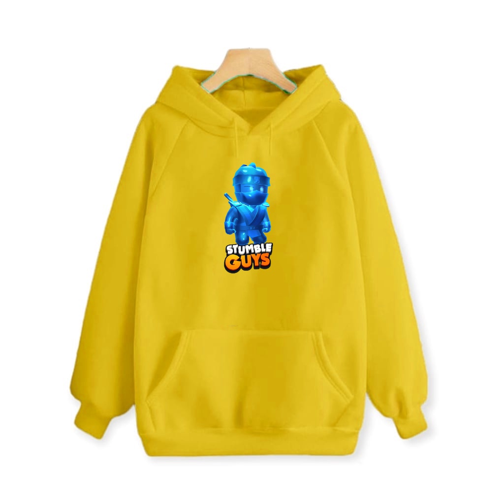 Sweater Hoodie Stumble Game Blue Size M, XL / COD