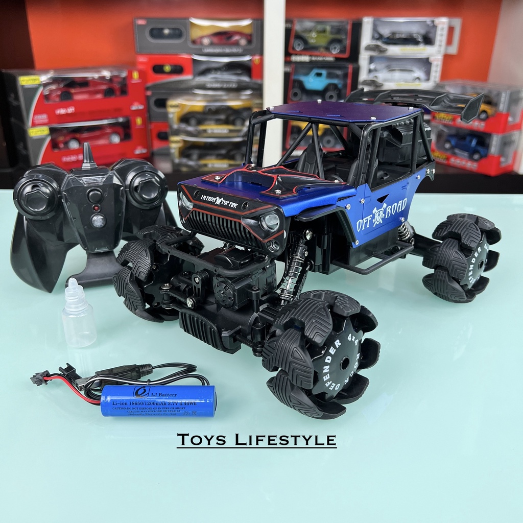 Mainan Mobil Remote Control RC Rock Crawler Offroad Besar 1:14