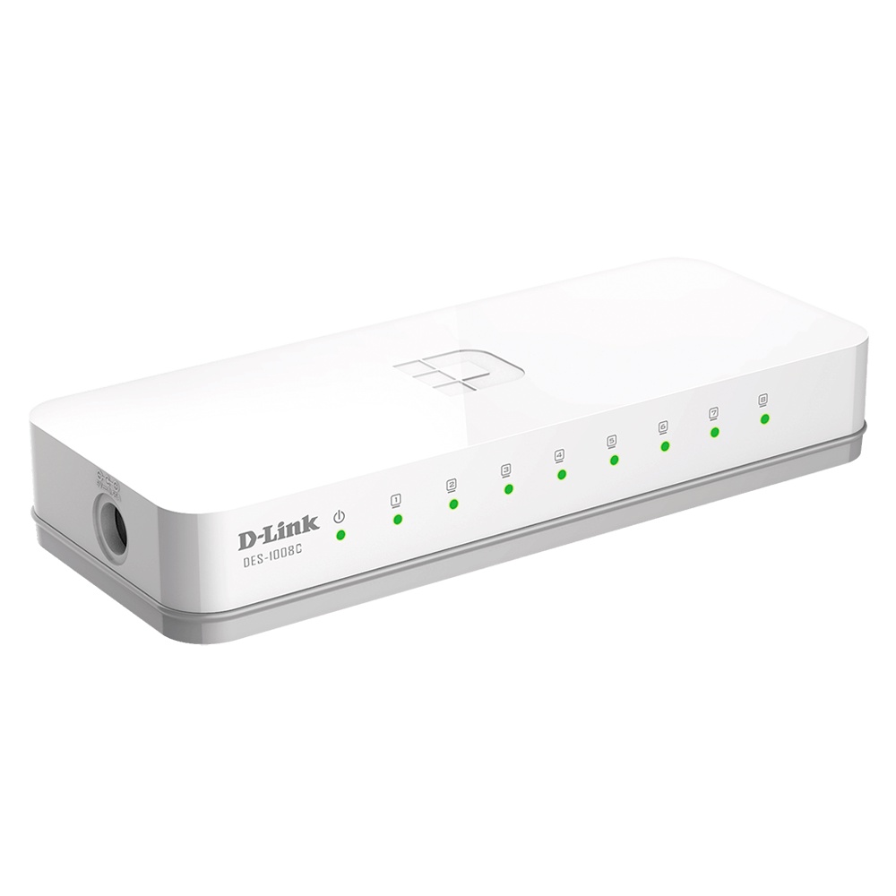 SWITCH DLINK 10/100MBPS 8 PORT DLINK DES-1008C GARANSI RESMI