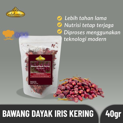 

Bawang dayak sabrang kering 40gr