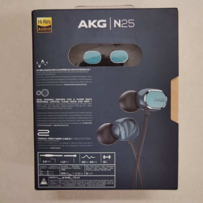 AKG N25 Wired In-Ear Earphone Resmi IMS Earphones Headphones