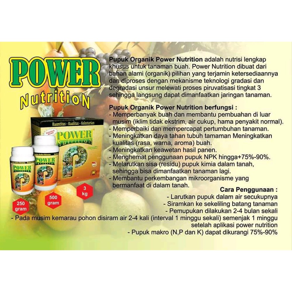 Jual Power Nutrition Pupuk Organik Nasa Shopee Indonesia