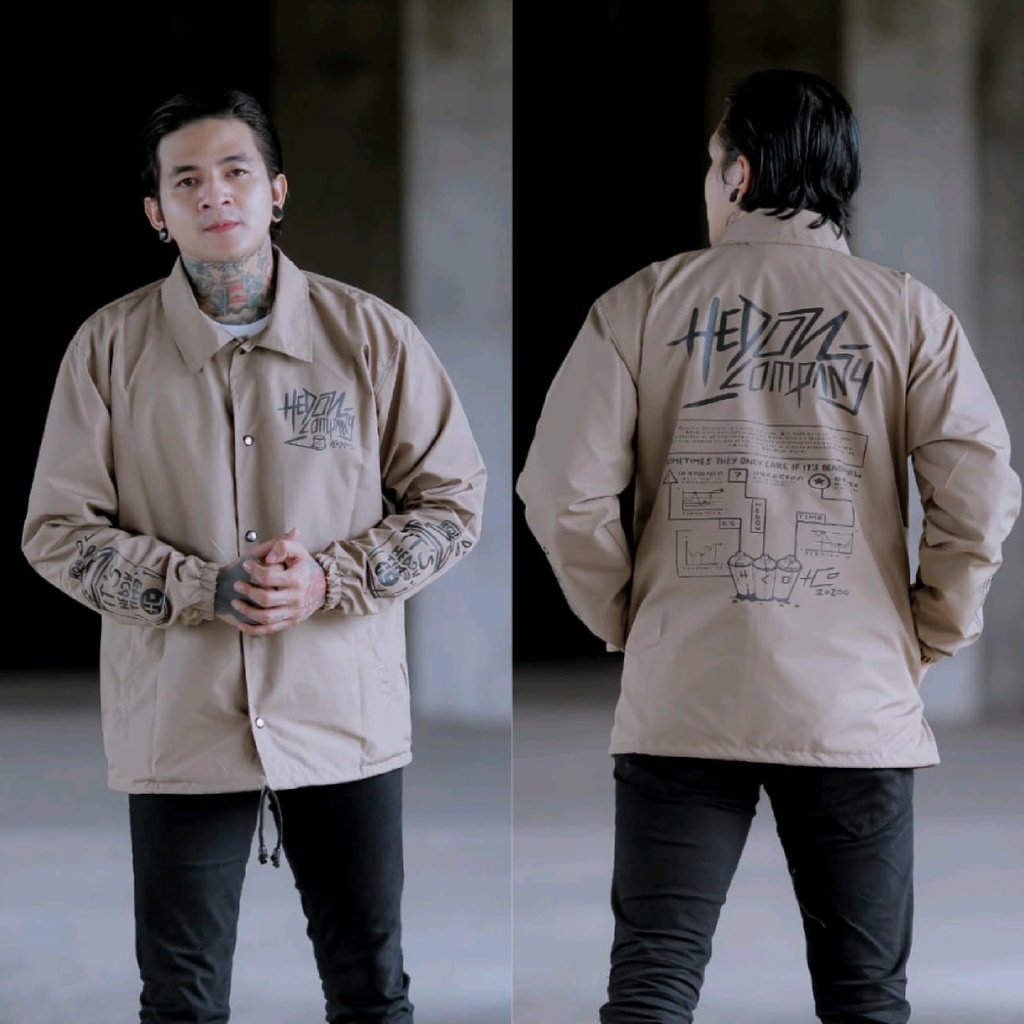 JAKET PRIA - JAKET COACH SALVIO HEXIA - JAKET WINDBREAKER - JAKET PARASUT PRIA - JAKET PARASUT - JAKET COACH ORIGINAL - JAKET COACH ANAK - JAKET COACH PRIA - JAKET COACH WANITA -  JACKET PRIA - JAKET CASUAL - JAKET MOTOR -  JAKET COWOK - JAKET COWO-Cream Tagging