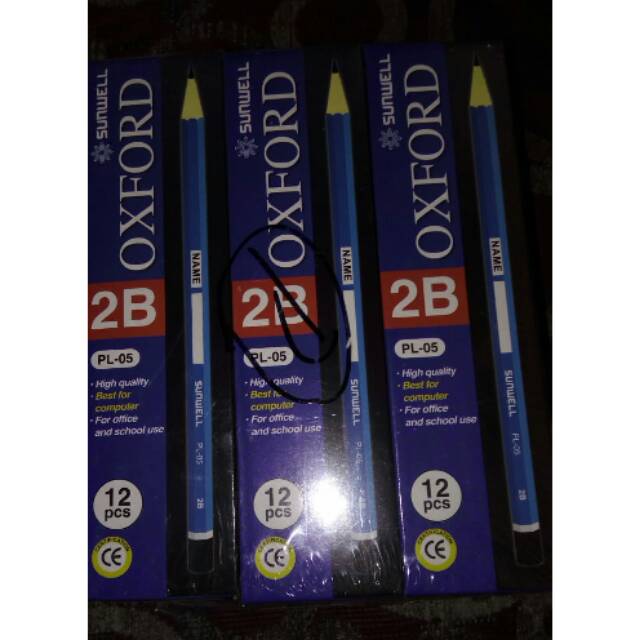 

Pensil kayu Sunwell isi 12pcs
