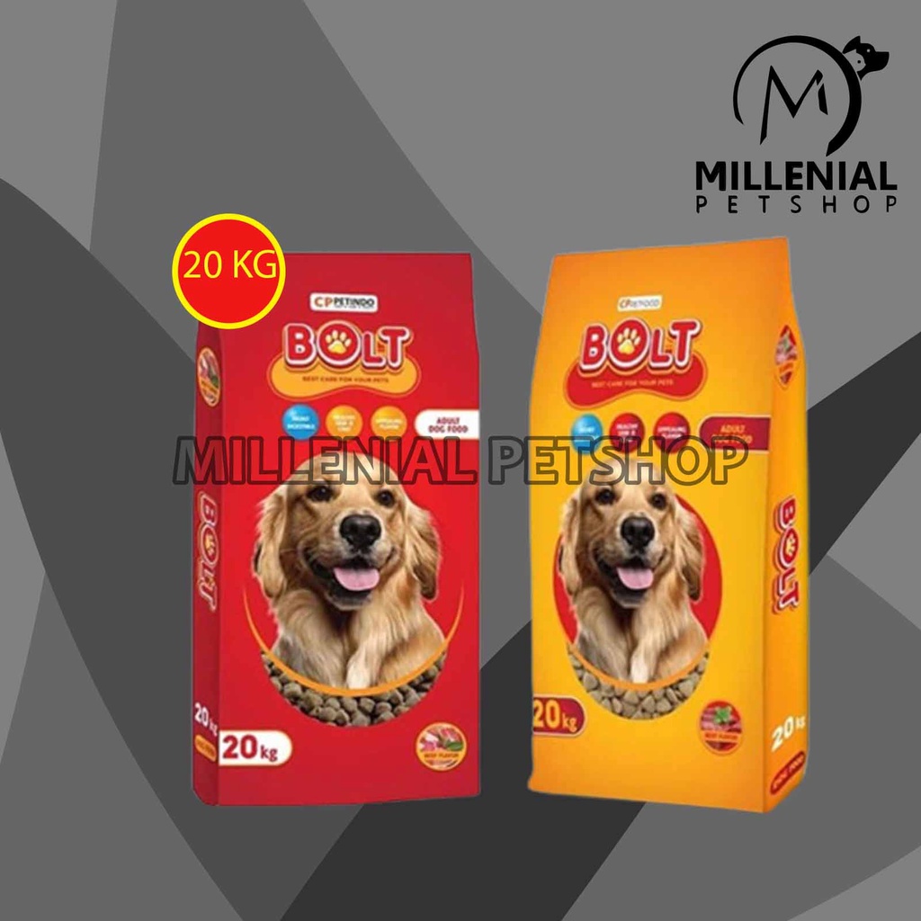 Bolt Dog Dry Food Adult Makanan kering Anjing Dewasa 20kg