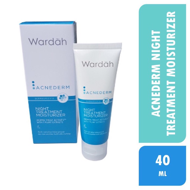 Wardah Acnederm Night Treatment Moisturizer 40ml