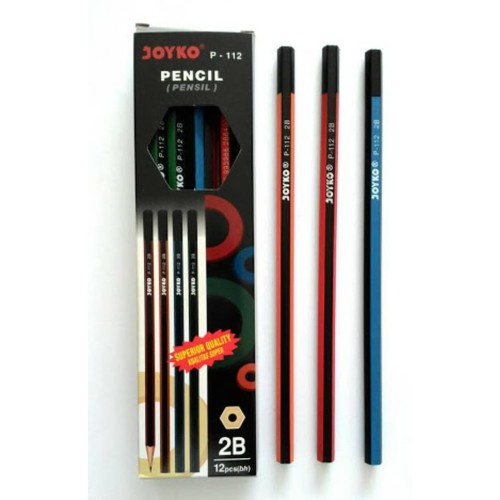 

Pencil Pensil Joyko P-112 2B 1 Box 12 Pcs