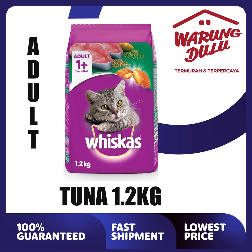 WHISKAS TUNA 1.2KG