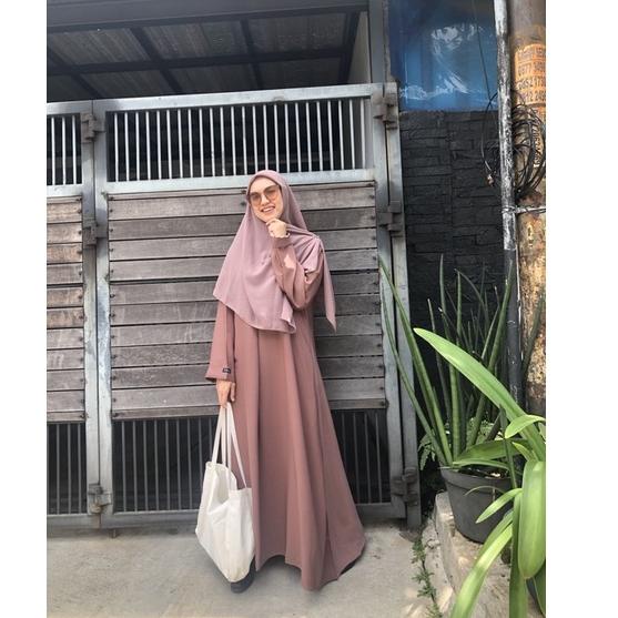 Abaya HItam Abaya Syari Abaya Turki Abaya Jetblack Abaya Basic Abaya Polos ZAHRA –BDN.03Jn22в