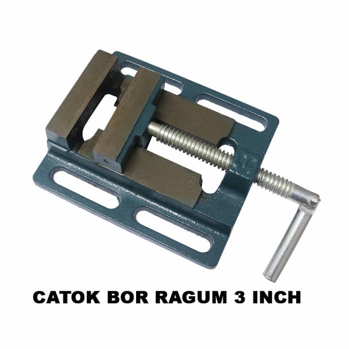 EELIC CBR-3INCH Catok mesin bor ragum meja 3 inch catok bor duduk penj