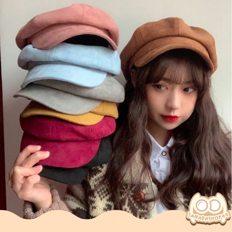 Topi Fashion Wanita / Topi Apolo Wanita / Topi  Stylish Kpop Korea