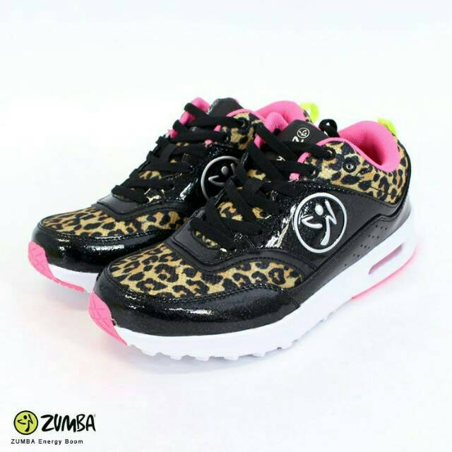 Sepatu Zumba Wear Tiger Leopard